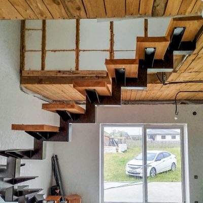 Монтаж лестниц