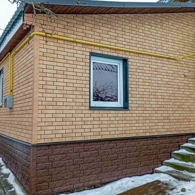 Обшивка домов панелями